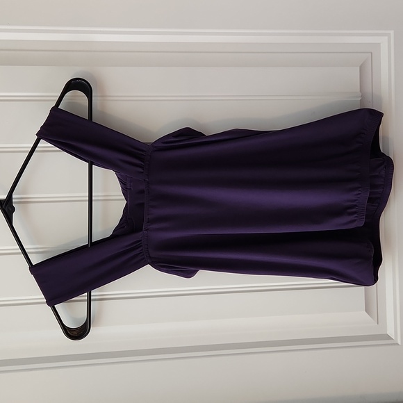 Limited Plum Purple Twist Tank Top - Picture 4 of 5